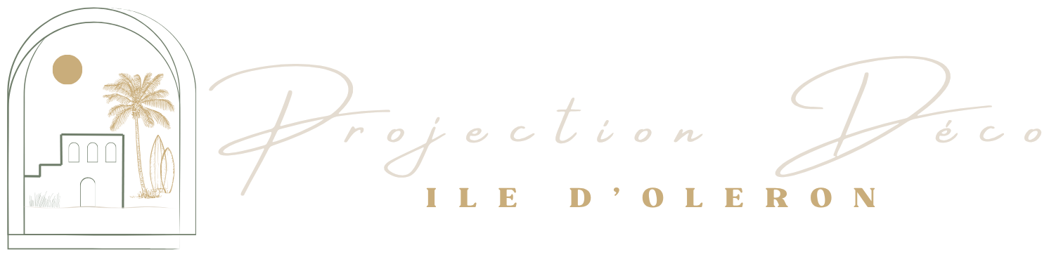 Logo Projection Déco - Île d'Oléron